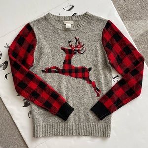 Christmas sweater with reindeer size S